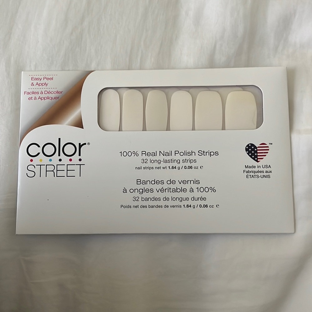 Color street nails Clear as day